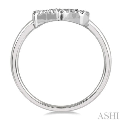 Stackable X & O Petite Diamond Fashion Ring