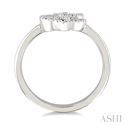 Dog Paw Petite Diamond Fashion Ring