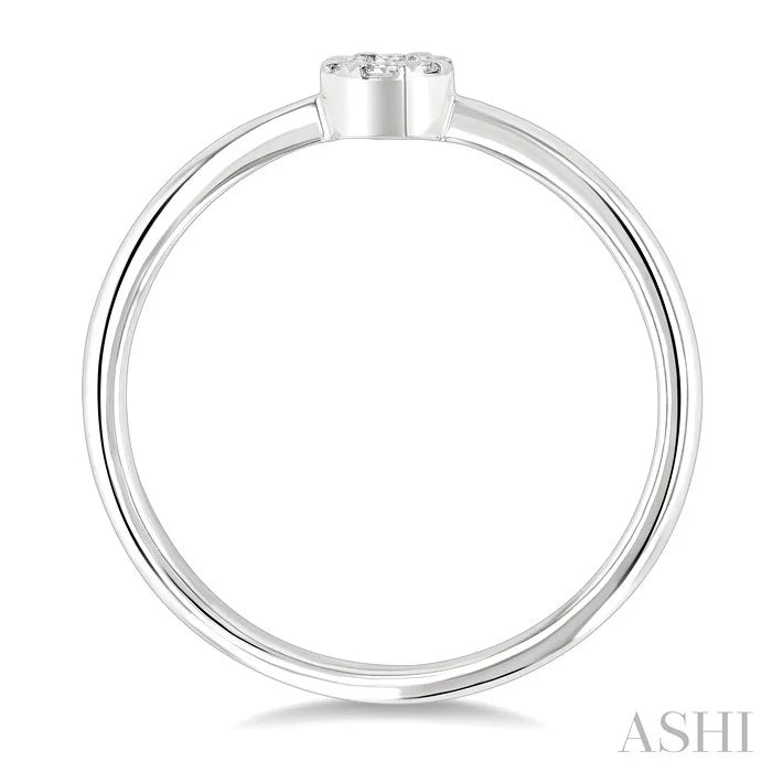 Oval Shape Lovebright Petite Diamond Solitaire Ring