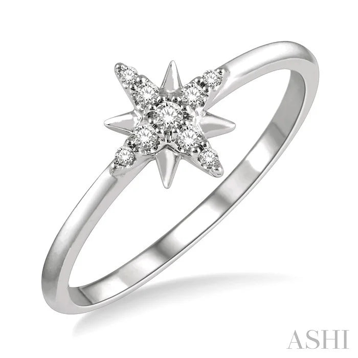 Stackable Star Petite Diamond Fashion Ring