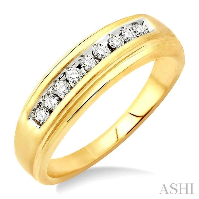 Channel Set Women'S Diamond Ring