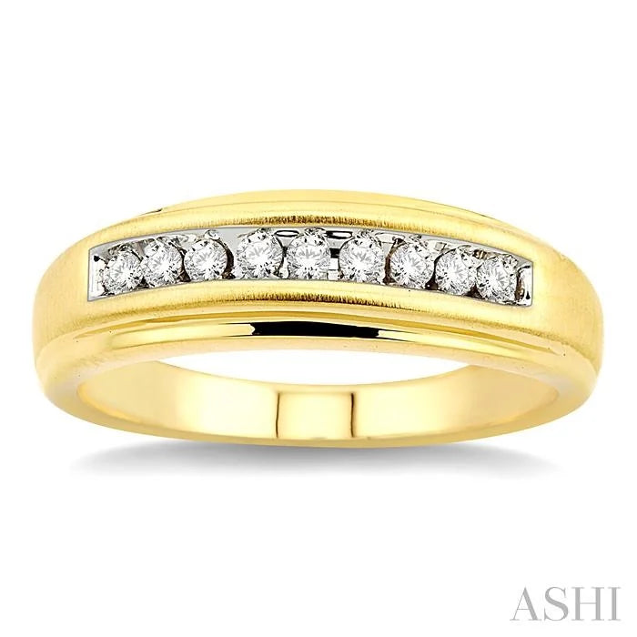 Channel Set Women'S Diamond Ring