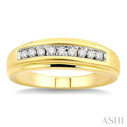 Channel Set Women'S Diamond Ring
