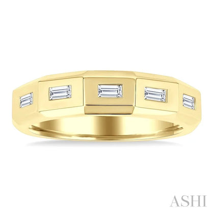 Baguette Diamond Fashion Band