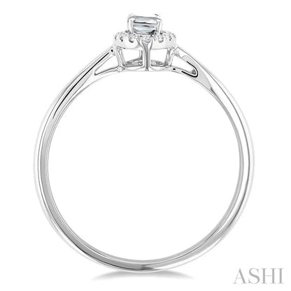 Oval Shape Gemstone & Halo Diamond Ring