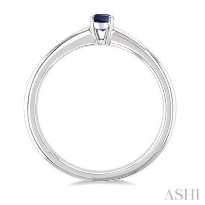 Oval Shape Gemstone Solitaire Ring