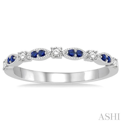 Gemstone & Diamond Fashion Band