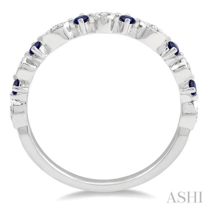 Gemstone & Diamond Fashion Band