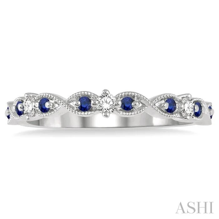 Gemstone & Diamond Fashion Band