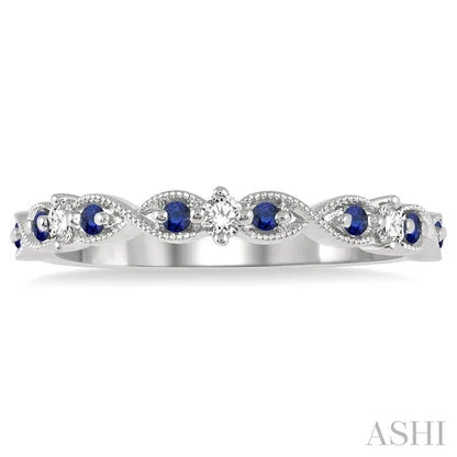 Gemstone & Diamond Fashion Band