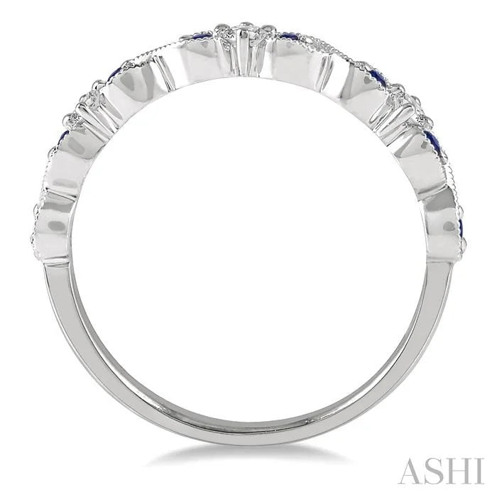 Gemstone & Diamond Fashion Band