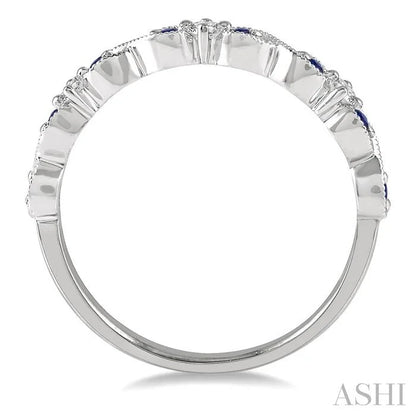 Gemstone & Diamond Fashion Band
