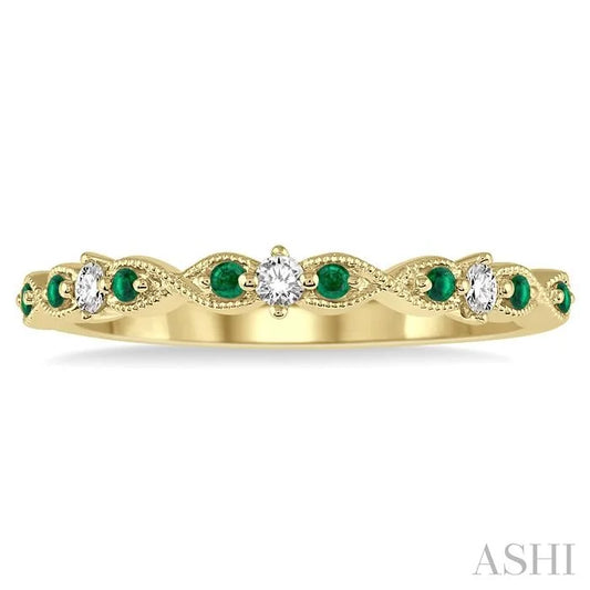 Gemstone & Diamond Fashion Band