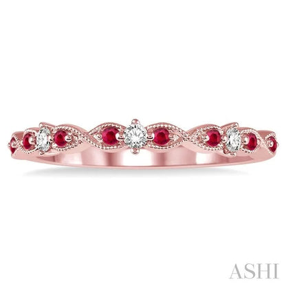 Gemstone & Diamond Fashion Band