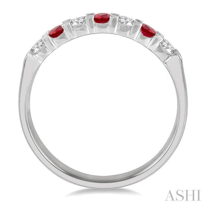 7 Alternate Gemstone & Diamond Wedding Band