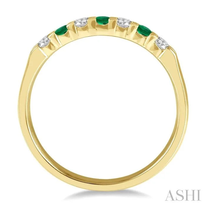 7 Alternate Gemstone & Diamond Wedding Band