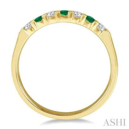 7 Alternate Gemstone & Diamond Wedding Band