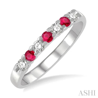 7 Alternate Gemstone & Diamond Wedding Band