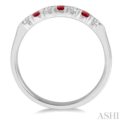 7 Alternate Gemstone & Diamond Wedding Band