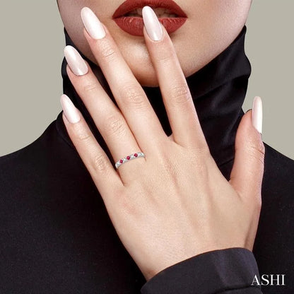 7 Alternate Gemstone & Diamond Wedding Band