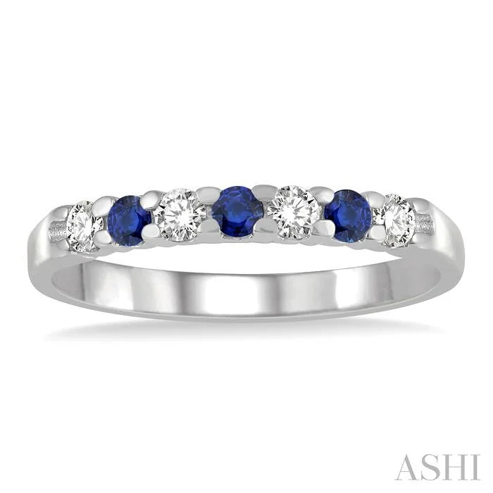 7 Alternate Gemstone & Diamond Wedding Band
