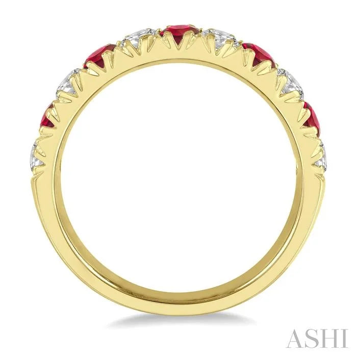 11 Alternate Gemstone & Diamond Wedding Band