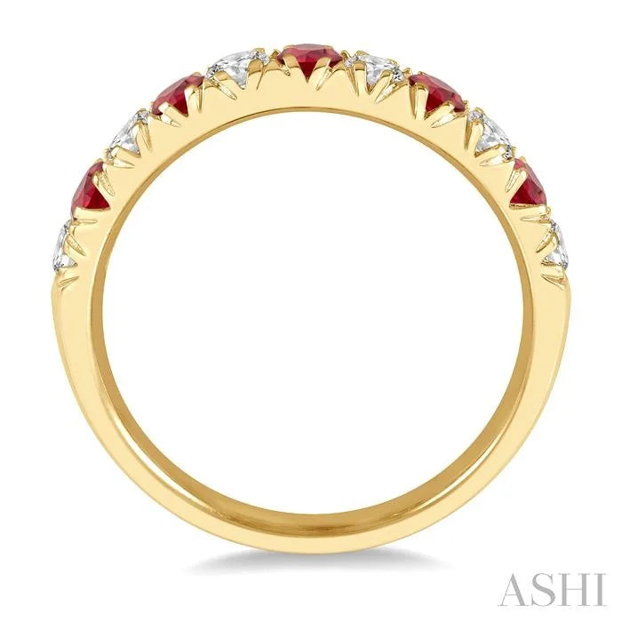 11 Alternate Gemstone & Diamond Wedding Band