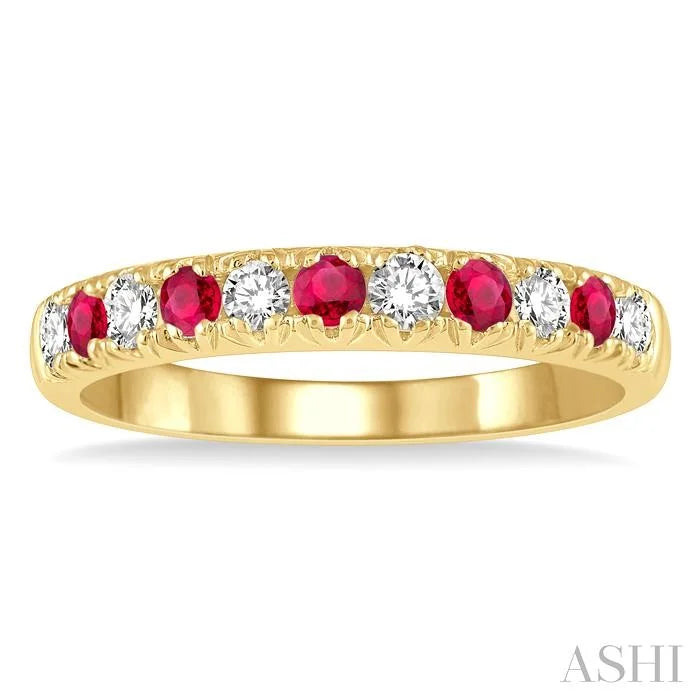 11 Alternate Gemstone & Diamond Wedding Band