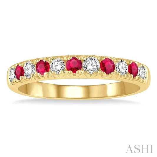 11 Alternate Gemstone & Diamond Wedding Band