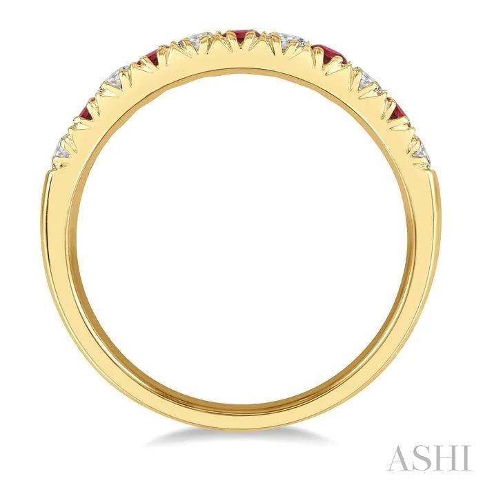 11 Alternate Gemstone & Diamond Wedding Band