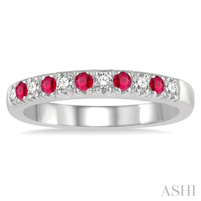 11 Alternate Gemstone & Diamond Wedding Band