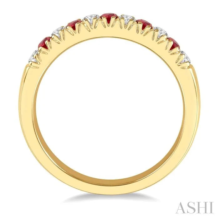 11 Alternate Gemstone & Diamond Wedding Band