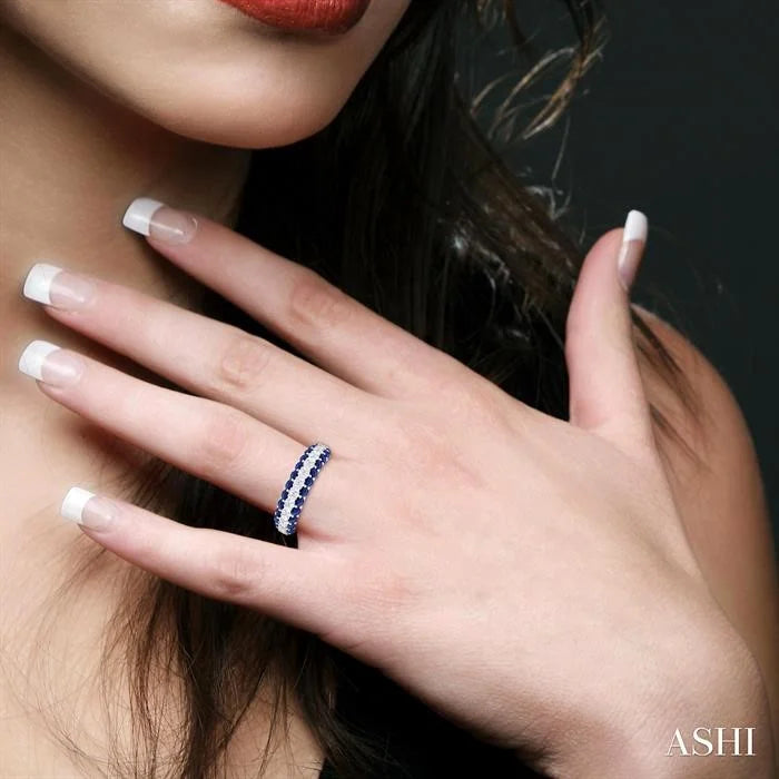 Gemstone & Diamond Fashion Band
