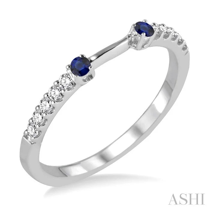 Gemstone & Diamond Fashion Band