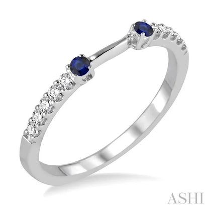 Gemstone & Diamond Fashion Band
