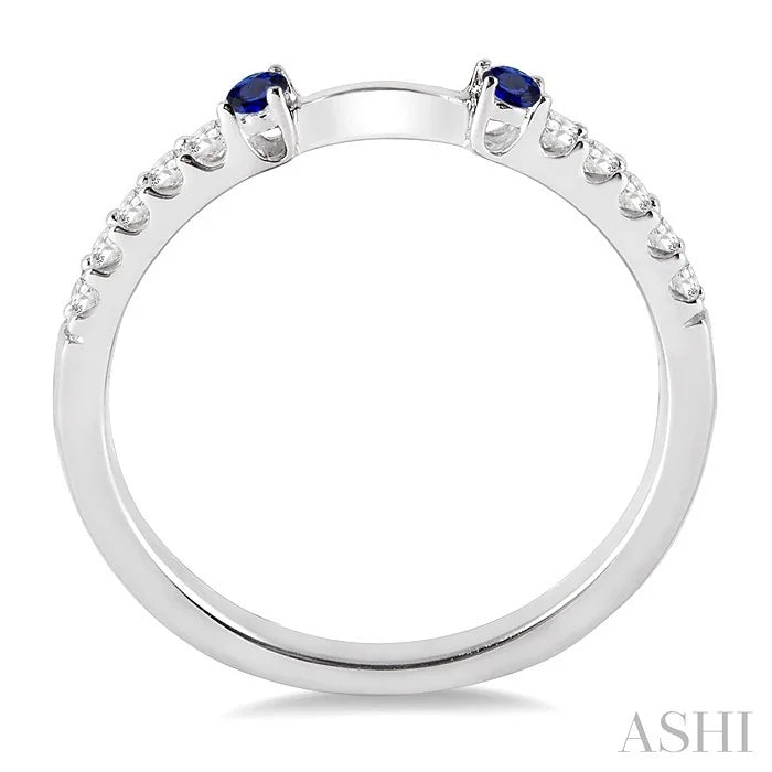 Gemstone & Diamond Fashion Band