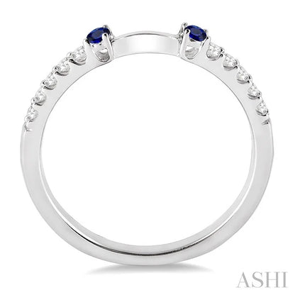 Gemstone & Diamond Fashion Band