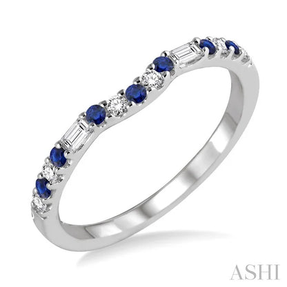 Gemstone & Diamond Fashion Band