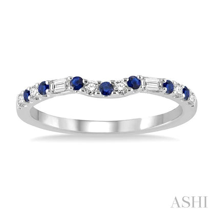 Gemstone & Diamond Fashion Band