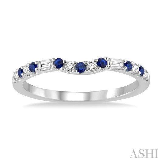 Gemstone & Diamond Fashion Band