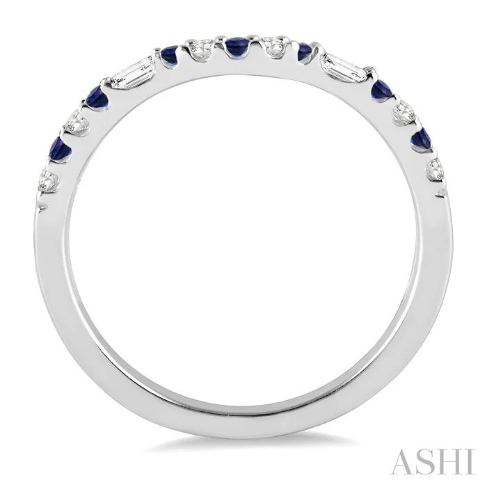 Gemstone & Diamond Fashion Band