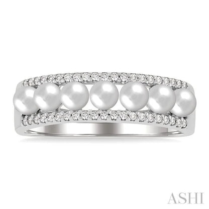 Pearl & Diamond Fashion Band