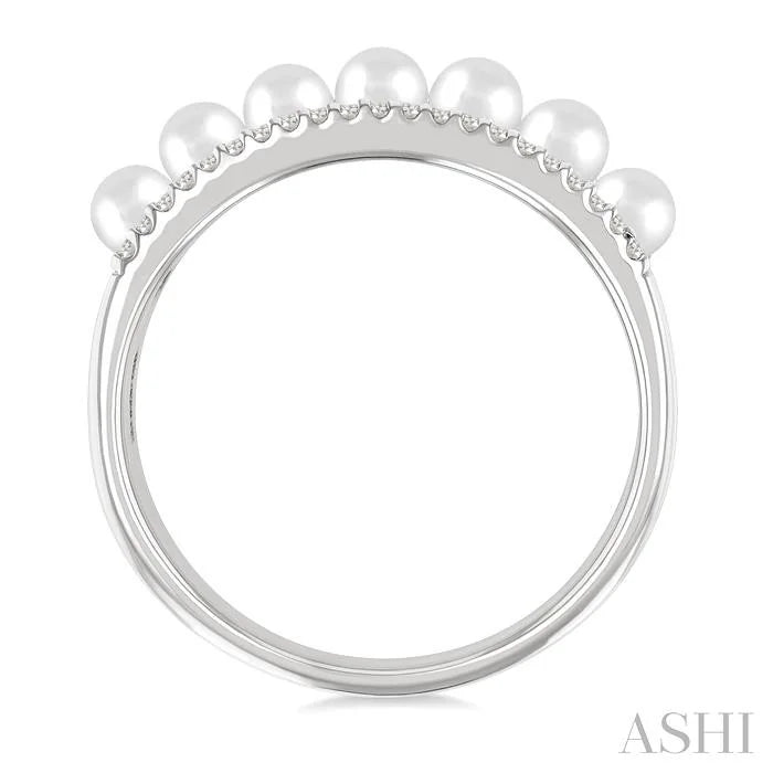Pearl & Diamond Fashion Band
