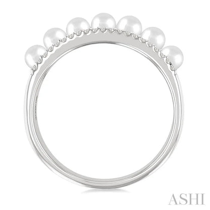 Pearl & Diamond Fashion Band