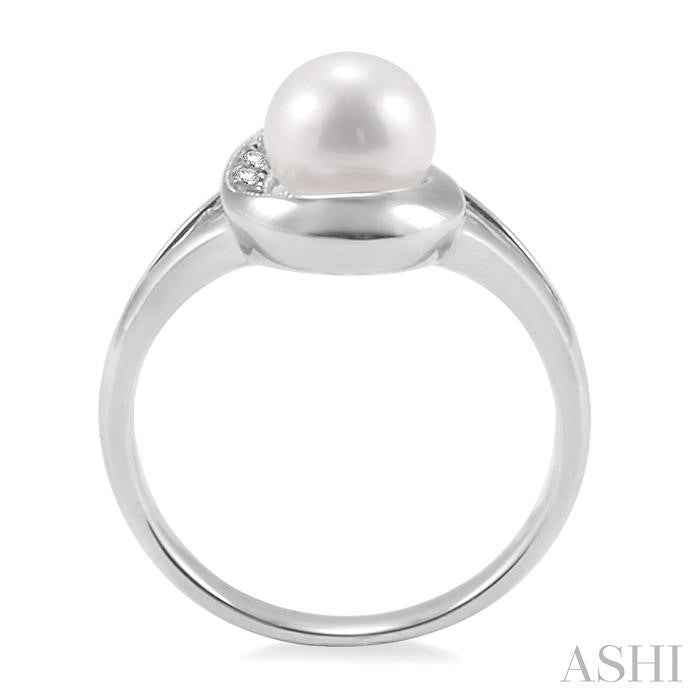Pearl & Diamond Fashion Ring