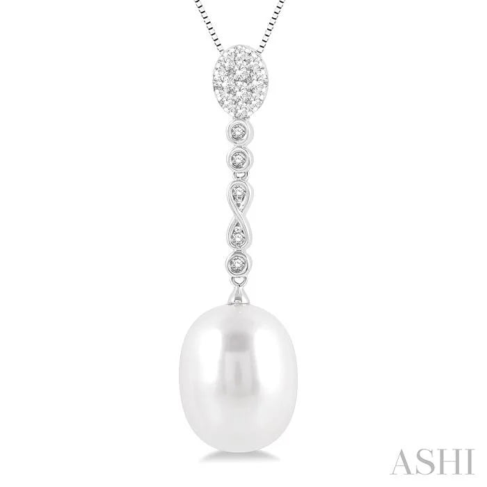 Pearl & Lovebright Diamond Fashion Pendant