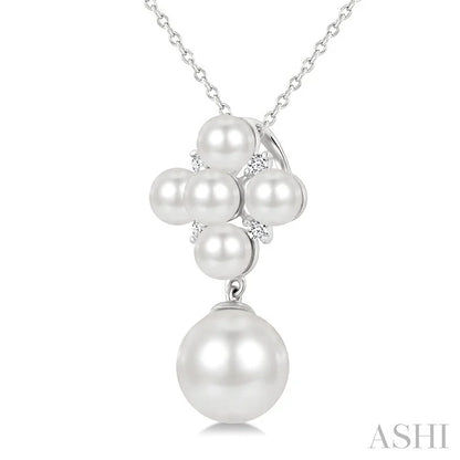 Pearl & Diamond Fashion Pendant