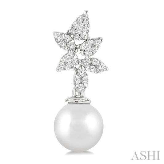 Pearl & Lovebright Diamond Fashion Earrings