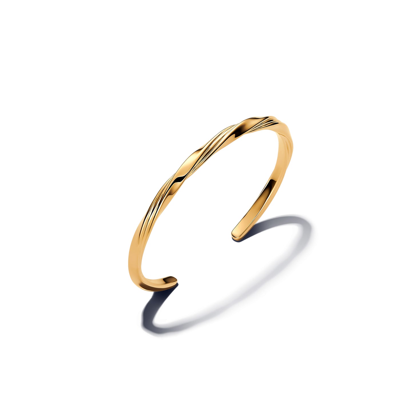 Twisted Open Bangle