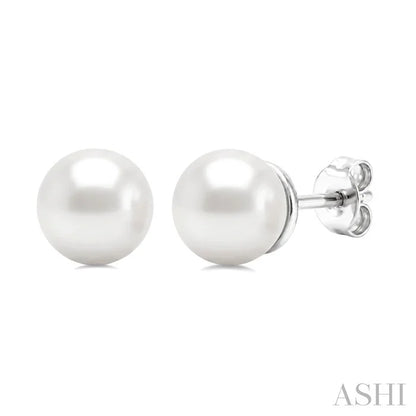 Pearl Stud Earrings